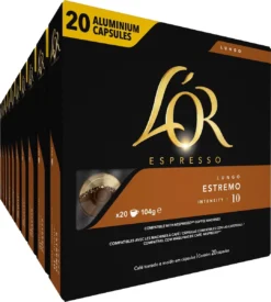 L'OR Lungo Estremo (10) - 10 X 20 Koffiecups
