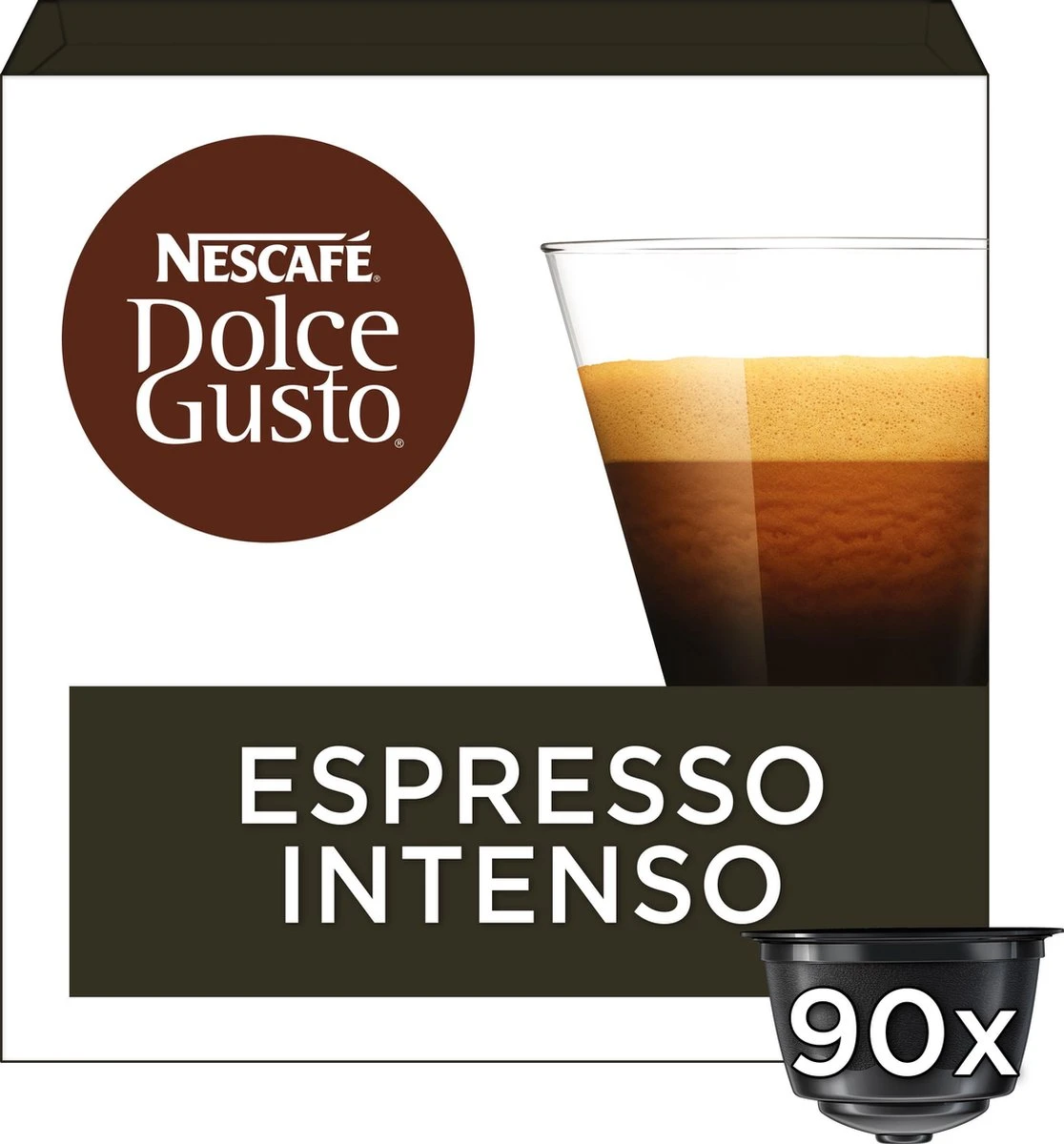 Nescafé Dolce Gusto Espresso Intenso Capsules - 90 Koffiecups 3 Nescafé Dolce Gusto Espresso Intenso Capsules - 90 Koffiecups - Afbeelding 3
