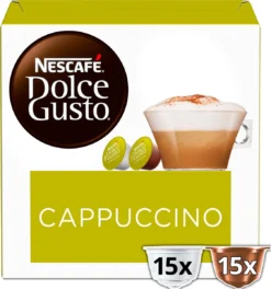 Nescafé Dolce Gusto Cappuccino Capsules - 90 Koffiecups 10 Nescafé Dolce Gusto Cappuccino Capsules - 90 Koffiecups -Koffie Korting Winkel 1122x1200 3