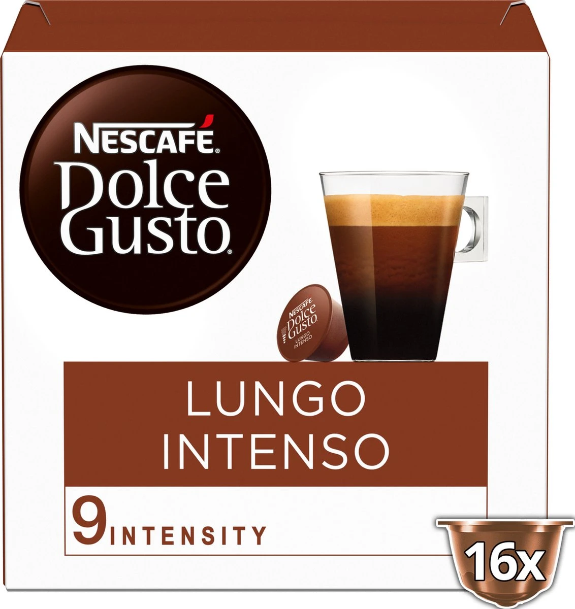 Nescafé Dolce Gusto Lungo Intenso Capsules - 48 Koffiecups 4 Nescafé Dolce Gusto Lungo Intenso Capsules - 48 Koffiecups - Afbeelding 4