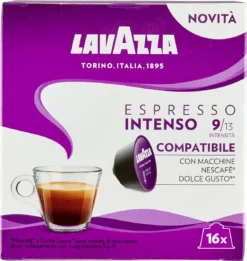 Lavazza Espresso Intenso Capsules - Geschikt Voor Dolce Gusto Apparaat - 16 Stuks X3 5 Lavazza Espresso Intenso Capsules - Geschikt Voor Dolce Gusto Apparaat - 16 Stuks X3 -Koffie Korting Winkel 1136x1200