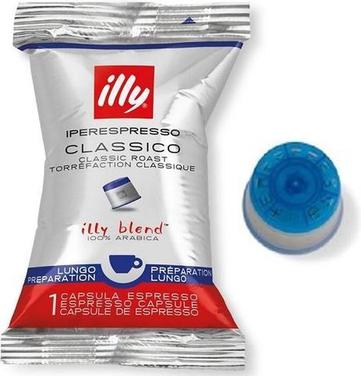 Illy Iperespresso Koffie Classico Lungo - 100 Capsules 1 Illy Iperespresso Koffie Classico Lungo - 100 Capsules