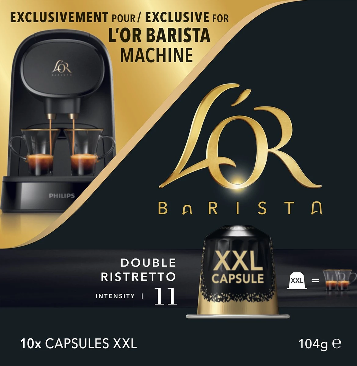L'OR BARISTA XXL Ristretto (11) - 5 X 10 Koffiecups 9 L'OR BARISTA XXL Ristretto (11) - 5 X 10 Koffiecups - Afbeelding 9