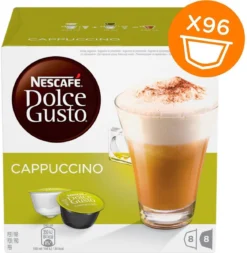 Nescafé Dolce Gusto Cappuccino - 6 X 16 Capsules 6 Nescafé Dolce Gusto Cappuccino - 6 X 16 Capsules -Koffie Korting Winkel 1171x1200 1