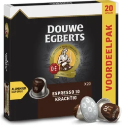 Douwe Egberts Espresso Krachtig Koffiecups - Intensiteit 10/12 - 10 X 20 Capsules 17 Douwe Egberts Espresso Krachtig Koffiecups - Intensiteit 10/12 - 10 X 20 Capsules -Koffie Korting Winkel 1171x1200