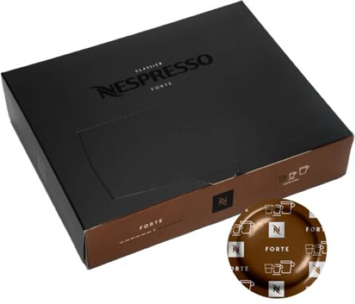 Nespresso Pro Forte Koffie Capsules - 50 Stuks - Voordeelverpakking Voor Professioneel Gebruik 1 Nespresso Pro Forte Koffie Capsules - 50 Stuks - Voordeelverpakking Voor Professioneel Gebruik