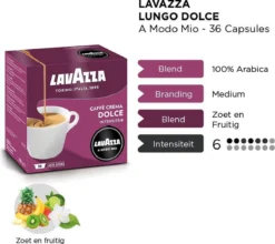 Lavazza A Modo Mio Lungo Dolce 36 Stuks 5 Lavazza A Modo Mio Lungo Dolce 36 Stuks -Koffie Korting Winkel 1200x1068