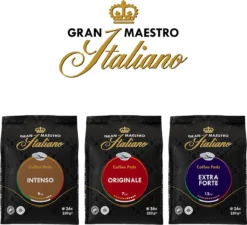Gran Maestro Italiano – Extra Forte - Koffiepads - Senseo Compatibel Pads – Krachtig En Karakteristiek - 6 X 36 Pads 5 Gran Maestro Italiano – Extra Forte - Koffiepads - Senseo Compatibel Pads – Krachtig En Karakteristiek - 6 X 36 Pads -Koffie Korting Winkel 1200x1094 1