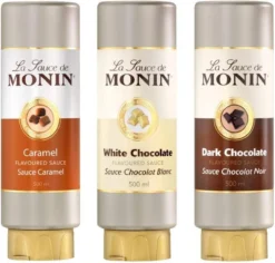 Monin Dessert Topping Dark Chocolate - 50 Cl 5 Monin Dessert Topping Dark Chocolate - 50 Cl -Koffie Korting Winkel 1200x1146
