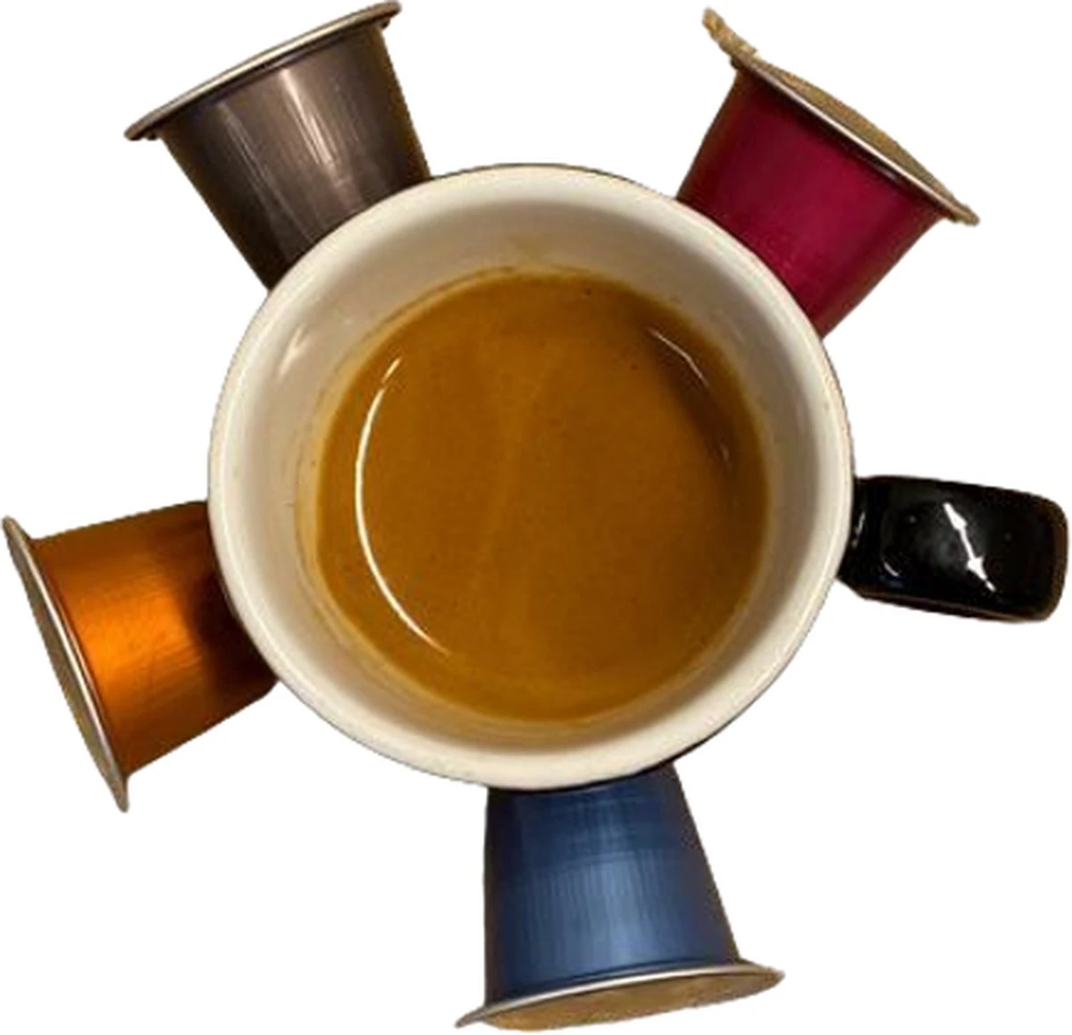 100 Capsules Epic Coffee - Ristretto - Nespresso® Compatible Aluminium Capsules - RFA Keurmerk - Doos 100 Stuks 5 100 Capsules Epic Coffee - Ristretto - Nespresso® Compatible Aluminium Capsules - RFA Keurmerk - Doos 100 Stuks - Afbeelding 5