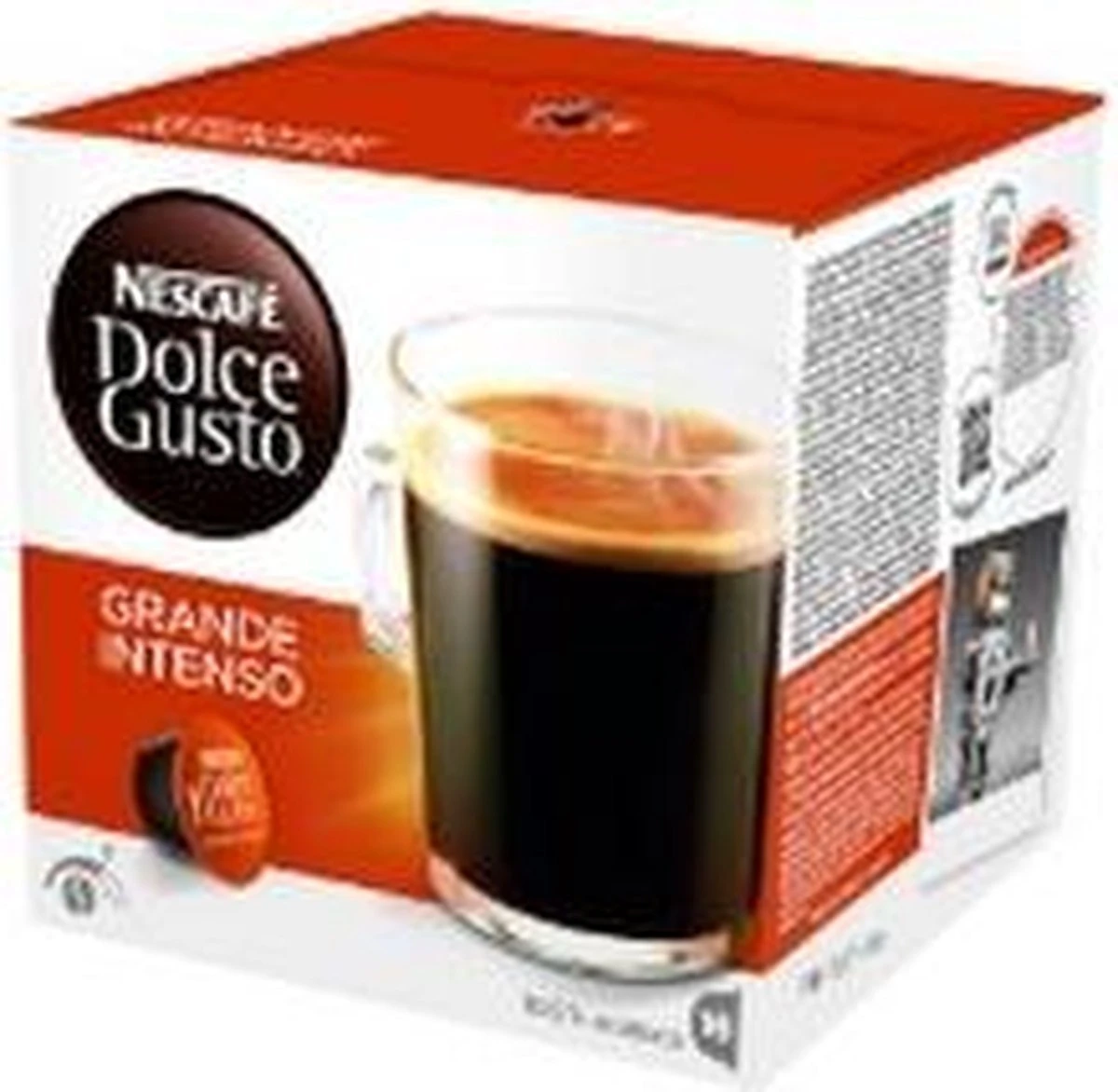 Nescafé Dolce Gusto Capsules Grande Intenso - 48 Koffiecups - Geschikt Voor 48 Koppen Koffie 3 Nescafé Dolce Gusto Capsules Grande Intenso - 48 Koffiecups - Geschikt Voor 48 Koppen Koffie - Afbeelding 3