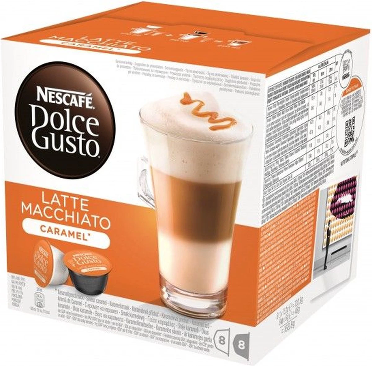 Dolce Gusto® Latte Macchiato Caramel - 9x16 Capsules 1 Dolce Gusto® Latte Macchiato Caramel - 9x16 Capsules