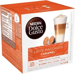 Nescafé Dolce Gusto Caramel Macchiato Capsules - 48 Koffiecups 19 Nescafé Dolce Gusto Caramel Macchiato Capsules - 48 Koffiecups -Koffie Korting Winkel 1200x1181 1
