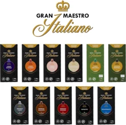 Gran Maestro Italiano - Lungo Intenso - Koffiecups - Nespresso Compatibel Capsules - Krachtige Smaak - 6 X 20 Cups 11 Gran Maestro Italiano - Lungo Intenso - Koffiecups - Nespresso Compatibel Capsules - Krachtige Smaak - 6 X 20 Cups -Koffie Korting Winkel 1200x1191 1