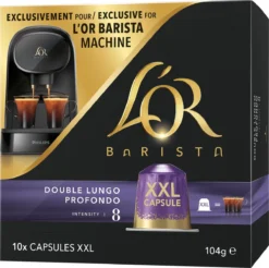 L'OR BARISTA XXL Lungo Profondo (8) - 5 X 10 Koffiecups 22 L'OR BARISTA XXL Lungo Profondo (8) - 5 X 10 Koffiecups -Koffie Korting Winkel 1200x1196 2