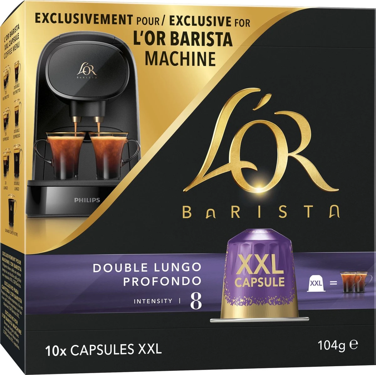 L'OR BARISTA XXL Lungo Profondo (8) - 5 X 10 Koffiecups 12 L'OR BARISTA XXL Lungo Profondo (8) - 5 X 10 Koffiecups - Afbeelding 12