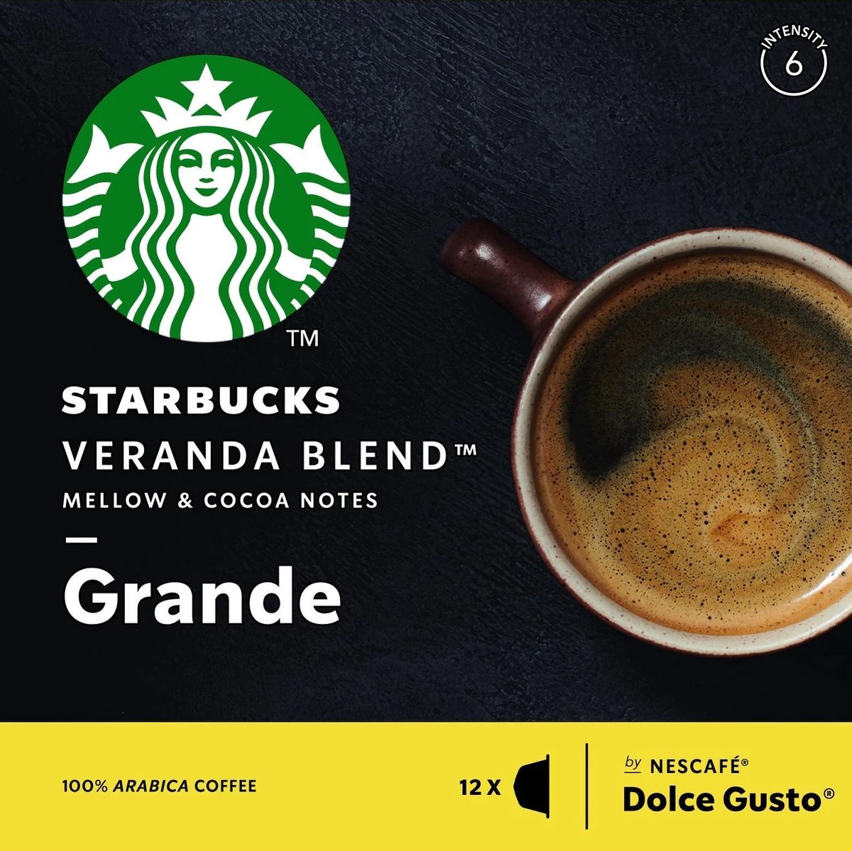 Starbucks By Dolce Gusto Capsules Veranda Grande Blonde Roast - 36 Koffiecups 2 Starbucks By Dolce Gusto Capsules Veranda Grande Blonde Roast - 36 Koffiecups - Afbeelding 2