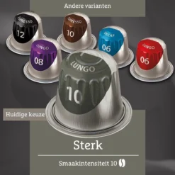 Douwe Egberts Lungo Sterk (10) - 10 X 20 Koffiecups 8 Douwe Egberts Lungo Sterk (10) - 10 X 20 Koffiecups -Koffie Korting Winkel 1200x1200 82