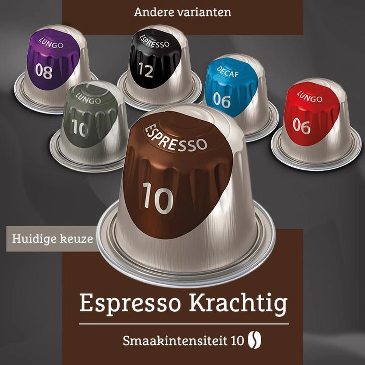 Douwe Egberts Espresso Krachtig Koffiecups - Intensiteit 10/12 - 10 X 20 Capsules 5 Douwe Egberts Espresso Krachtig Koffiecups - Intensiteit 10/12 - 10 X 20 Capsules - Afbeelding 5