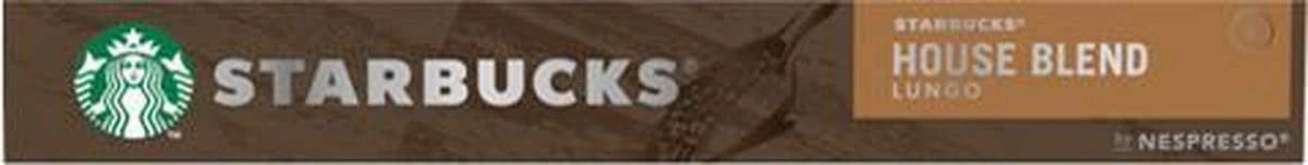 Starbucks By Nespresso House Blend Medium Roast Capsules - 120 Koffiecups 4 Starbucks By Nespresso House Blend Medium Roast Capsules - 120 Koffiecups - Afbeelding 4