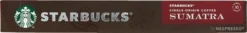 Starbucks By Nespresso Sumatra Espresso Dark Roast Capsules - 120 Koffiecups 11 Starbucks By Nespresso Sumatra Espresso Dark Roast Capsules - 120 Koffiecups -Koffie Korting Winkel 1200x159 1