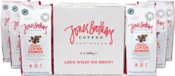 Jones Brothers Coffee Koffiebonen Italian Lover – 6 X 500 Gram 7 Jones Brothers Coffee Koffiebonen Italian Lover – 6 X 500 Gram -Koffie Korting Winkel 1200x523