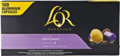 L'Or Espresso Profondo Koffiecups - 10 X 10 Stuks 6 L'Or Espresso Profondo Koffiecups - 10 X 10 Stuks -Koffie Korting Winkel 1200x565