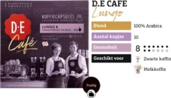Douwe Egberts D.E Café Lungo Koffiecups - Intesiteit 8/12 - 10 X 20 Capsules 12 Douwe Egberts D.E Café Lungo Koffiecups - Intesiteit 8/12 - 10 X 20 Capsules -Koffie Korting Winkel 1200x685 1