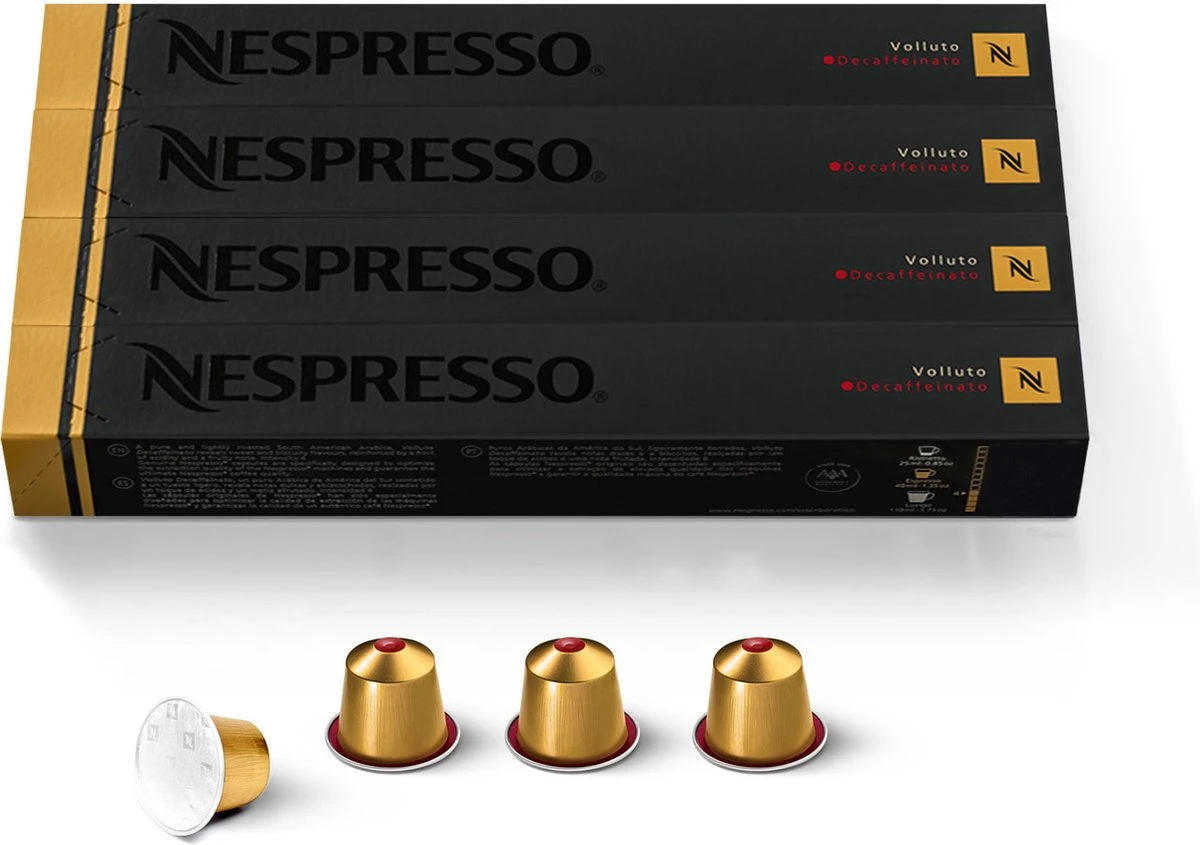 Nespresso - Volutto Decaf - Nespresso Cups - 100 Stuks 1 Nespresso - Volutto Decaf - Nespresso Cups - 100 Stuks