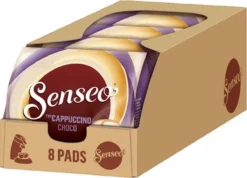 Senseo Cappuccino Choco Koffiepads - 2/9 Intensiteit - 4 X 8 Pads 18 Senseo Cappuccino Choco Koffiepads - 2/9 Intensiteit - 4 X 8 Pads -Koffie Korting Winkel 1200x863