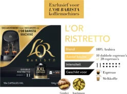 L'OR BARISTA XXL Ristretto (11) - 5 X 10 Koffiecups 16 L'OR BARISTA XXL Ristretto (11) - 5 X 10 Koffiecups -Koffie Korting Winkel 1200x896