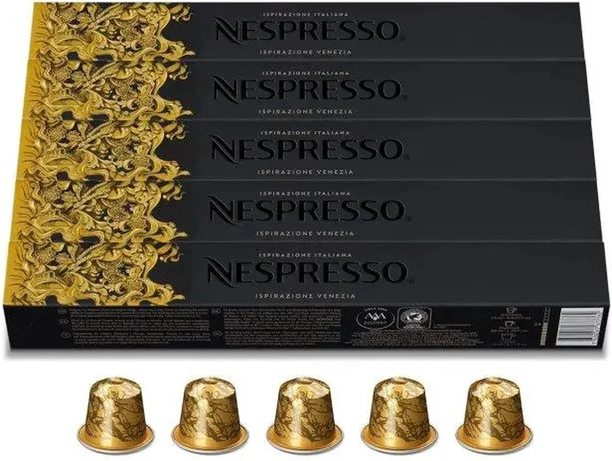 Nespresso - Inspirazione Venezia - Coffee Cups - 100 Stuks 1 Nespresso - Inspirazione Venezia - Coffee Cups - 100 Stuks