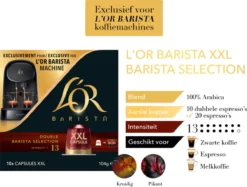 L'OR BARISTA XXL Barista Selection (13) - 5 X 10 Koffiecups 17 L'OR BARISTA XXL Barista Selection (13) - 5 X 10 Koffiecups -Koffie Korting Winkel 1200x910