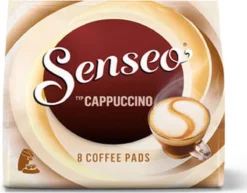 Senseo Cappuccino Koffiepads - 2/9 Intensiteit - 10 X 8 Pads 19 Senseo Cappuccino Koffiepads - 2/9 Intensiteit - 10 X 8 Pads -Koffie Korting Winkel 1200x937