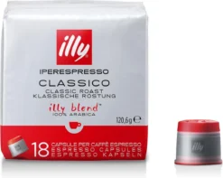 Illy - Iperespresso Koffie Home Classico 6 X 18 Capsules 8 Illy - Iperespresso Koffie Home Classico 6 X 18 Capsules -Koffie Korting Winkel 1200x957 1