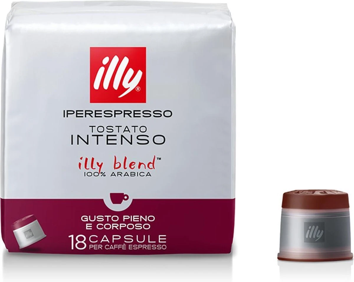 Illy Iperespresso Intenso 18 Capsules 1 Illy Iperespresso Intenso 18 Capsules