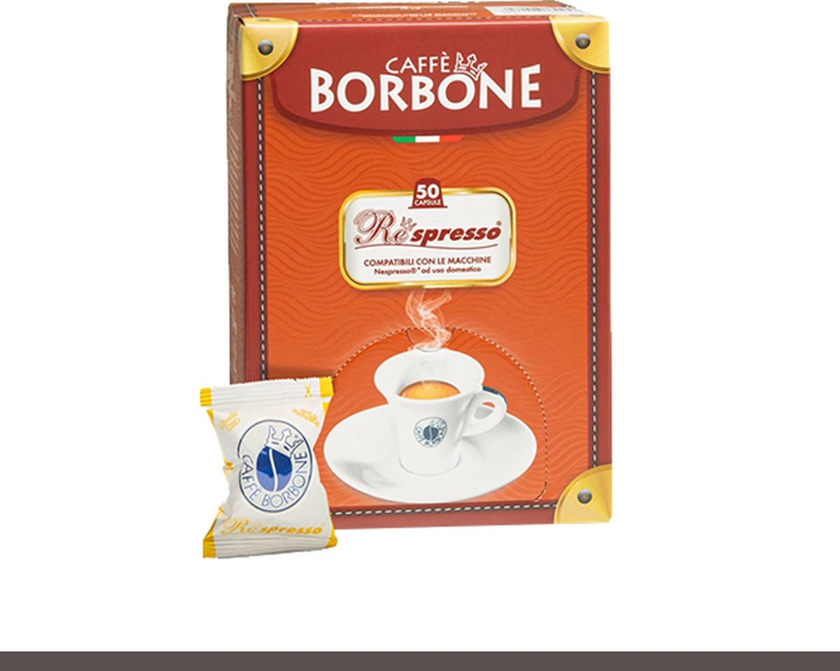 Caffe Borbone Borbone Respresso ORO 50 Capsules 1 Caffe Borbone Borbone Respresso ORO 50 Capsules