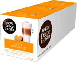 Nescafé Dolce Gusto Latte Macchiato Capsules - 48 Koffiecups 10 Nescafé Dolce Gusto Latte Macchiato Capsules - 48 Koffiecups -Koffie Korting Winkel 1200x969