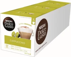 Nescafé Dolce Gusto Cappuccino Capsules - 90 Koffiecups 9 Nescafé Dolce Gusto Cappuccino Capsules - 90 Koffiecups -Koffie Korting Winkel 1200x972 1