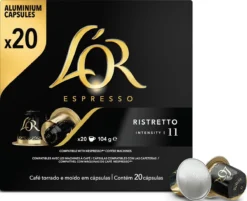 L'OR Espresso Ristretto Koffiecups - Intensiteit 11/12 - 10 X 20 Capsules 17 L'OR Espresso Ristretto Koffiecups - Intensiteit 11/12 - 10 X 20 Capsules -Koffie Korting Winkel 1200x975