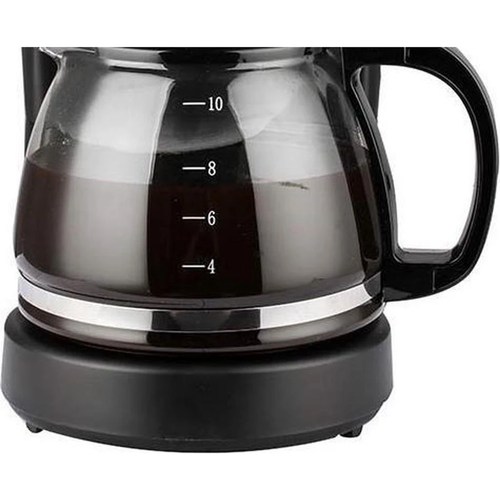 Koffiezetapparaat 1,25L Zwart 750W 2 Koffiezetapparaat 1,25L Zwart 750W - Afbeelding 2
