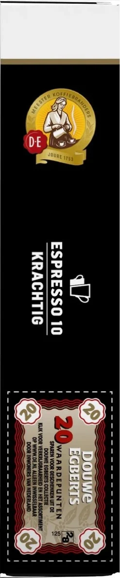 Douwe Egberts Espresso Krachtig Koffiecups - Intensiteit 10/12 - 10 X 20 Capsules 16 Douwe Egberts Espresso Krachtig Koffiecups - Intensiteit 10/12 - 10 X 20 Capsules -Koffie Korting Winkel 249x1200 5