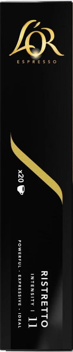 L'OR Espresso Ristretto Koffiecups - Intensiteit 11/12 - 10 X 20 Capsules 21 L'OR Espresso Ristretto Koffiecups - Intensiteit 11/12 - 10 X 20 Capsules -Koffie Korting Winkel 251x1200 4