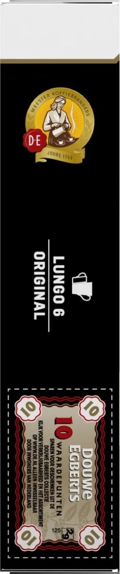 Douwe Egberts Lungo Original Koffiecups - Intensiteit 6/12 - 10 X 10 Capsules 15 Douwe Egberts Lungo Original Koffiecups - Intensiteit 6/12 - 10 X 10 Capsules -Koffie Korting Winkel 252x1200 2