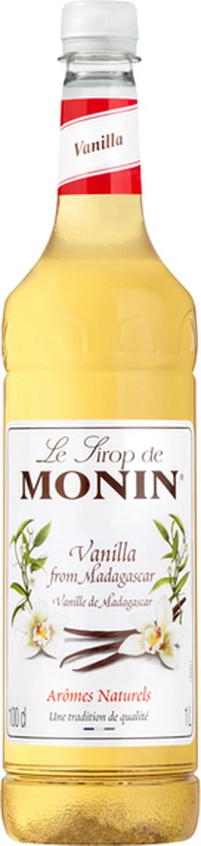 Monin Siroop Vanille - Koffieverrijker - 1 Liter 1 Monin Siroop Vanille - Koffieverrijker - 1 Liter