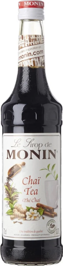 Monin Koffie/Thee Siroop Fles - Chai Tea - 70cl