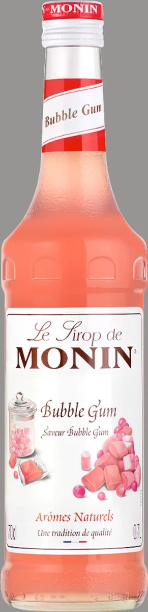 Monin Bubble Gum Siroop | 70cl | 1 Monin Bubble Gum Siroop | 70cl |