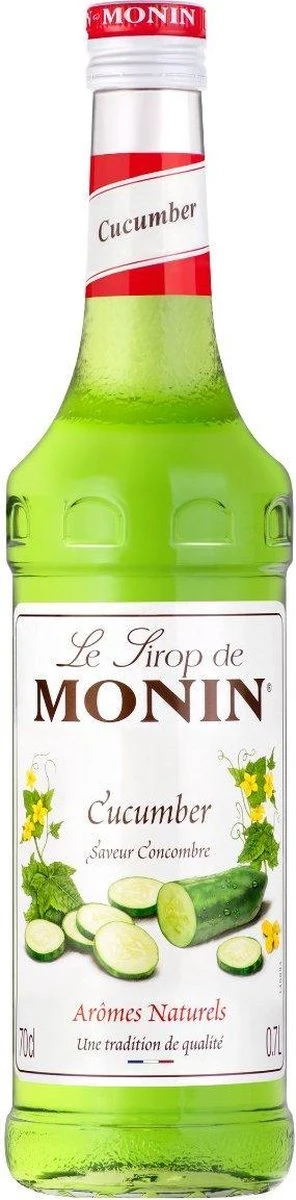 Monin Koffiesiroop Komkommer - 70 Cl 1 Monin Koffiesiroop Komkommer - 70 Cl