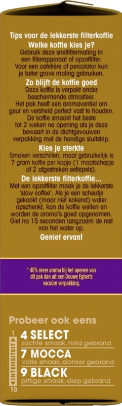 Douwe Egberts Excellent - Filterkoffie - 12 X 250 Gram 11 Douwe Egberts Excellent - Filterkoffie - 12 X 250 Gram -Koffie Korting Winkel 362x1200 1