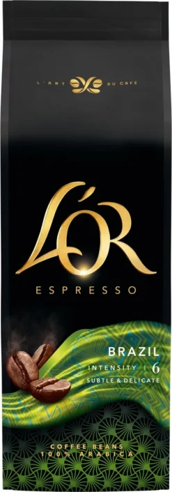 L'OR Espresso Origins Brazil Koffiebonen (6) - 4 X 500 Gram 16 L'OR Espresso Origins Brazil Koffiebonen (6) - 4 X 500 Gram -Koffie Korting Winkel 420x1200